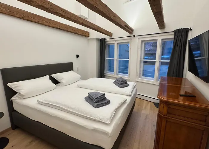 Apartmán Brueck Residenz - Denkmalwohnung An Der Steinernen Bruecke Řezno